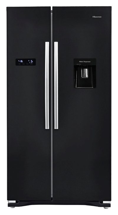 Hisense - RS723N4WB1 Side By Side - Fridge Freezer - Black